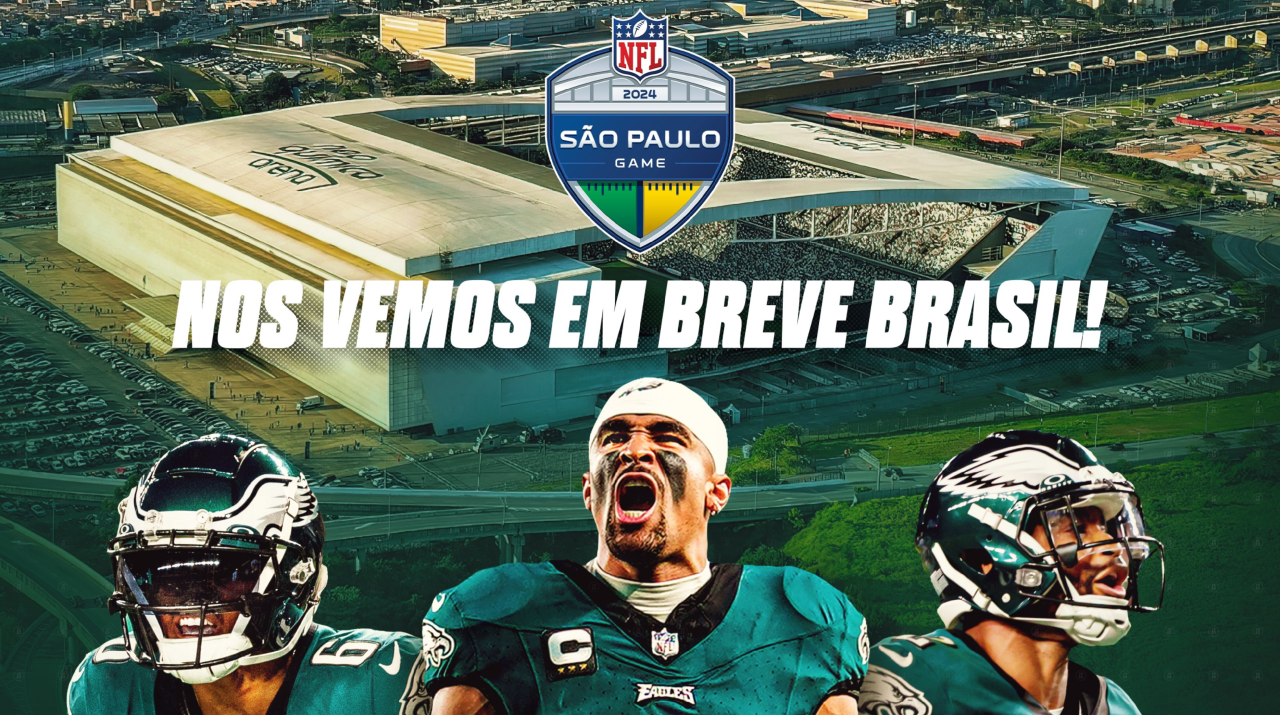Roger Goodell confirma que Philadelphia Eagles jugará en Brasil en la NFL 2024